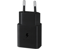 SAMSUNG Ladowarka sieciowa 1xUSB-C 15W EP-T1510 z kablem USB-C USB-C czarna - 738699 - zdjęcie 2